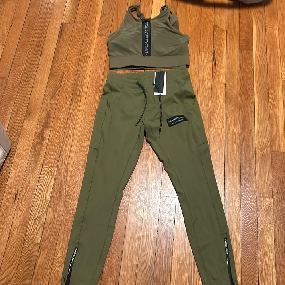 Leggings with matching top